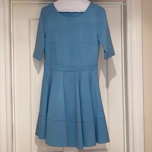 Light blue M fit and flare dress